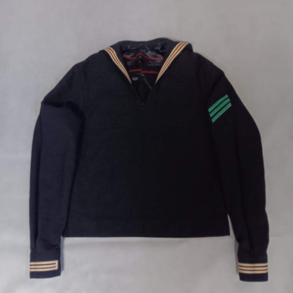 Vintage US Navy Dress Blue Crackerjack Jumper Small Airman E-3 Bestbilt Uniforms